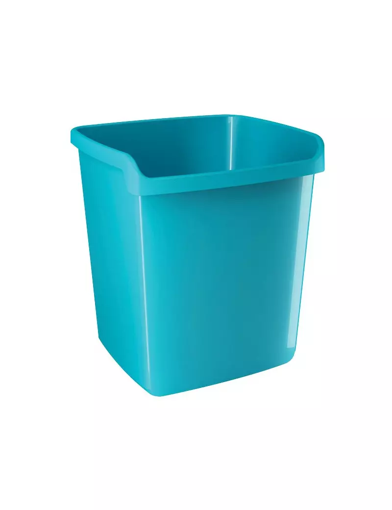Cestino My Desk Arda - 28,7x25,3x32,3 cm - Turchese Cestino My Desk Arda - 28,7x25,3x32,3 cm - Turchese
