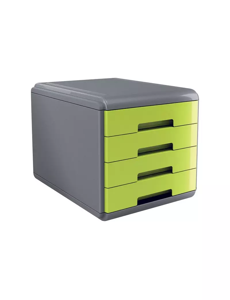 Cassettiera My Desk Arda - 29,5x38,5x28,2 cm - Verde