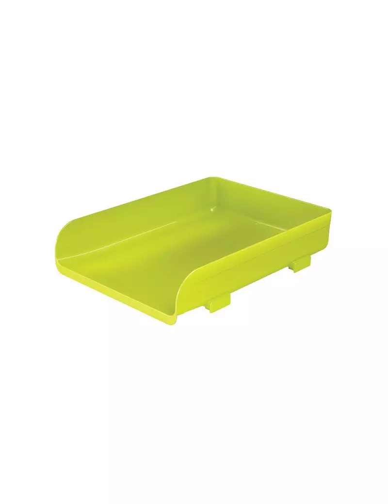 Vaschetta Portacorrispondenza My Desk Arda - 33,5x25,4x7 cm - Verde Vaschetta Portacorrispondenza My Desk Arda - 33,5x25,4x7 cm - Verde