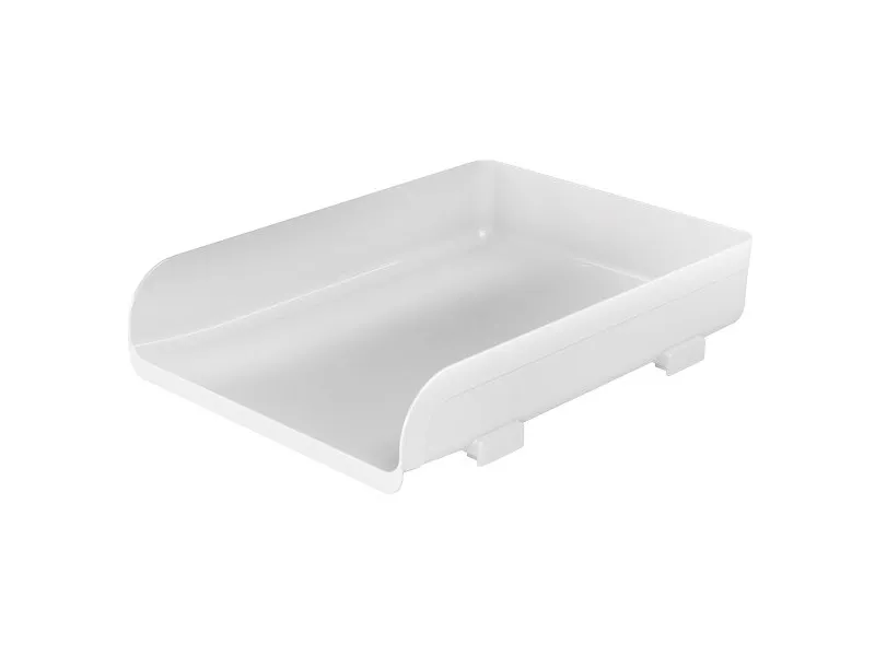 Vaschetta Portacorrispondenza My Desk Arda - 33,5x25,4x7 cm - Bianco