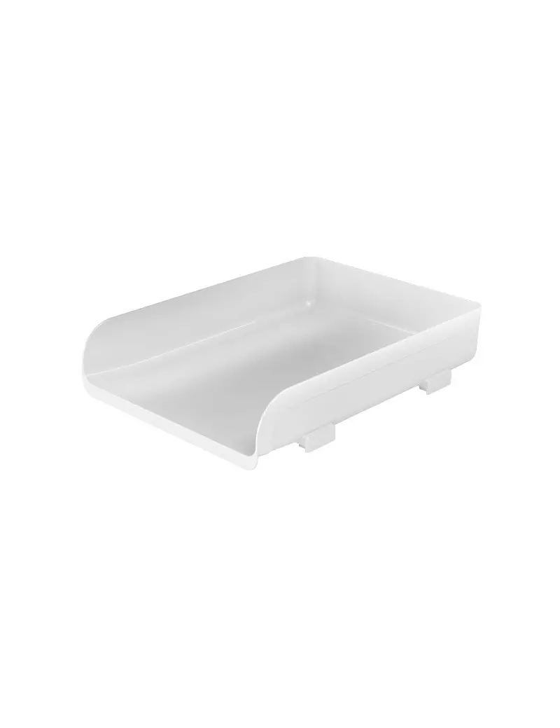 Vaschetta Portacorrispondenza My Desk Arda - 33,5x25,4x7 cm - Bianco Vaschetta Portacorrispondenza My Desk Arda - 33,5x25,4x7 cm - Bianco