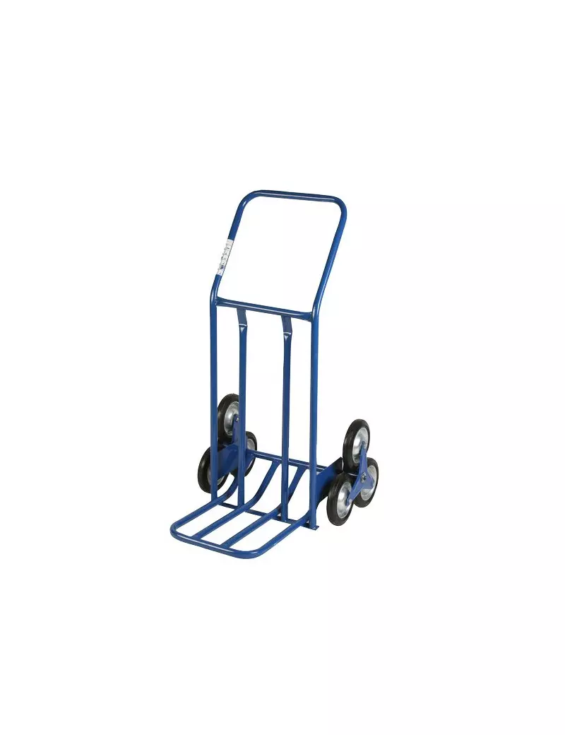 Carrello con Telaio a Sbalzo Serena Group - 60x60x118 cm - 120 kg - HT 0101 (Blu)