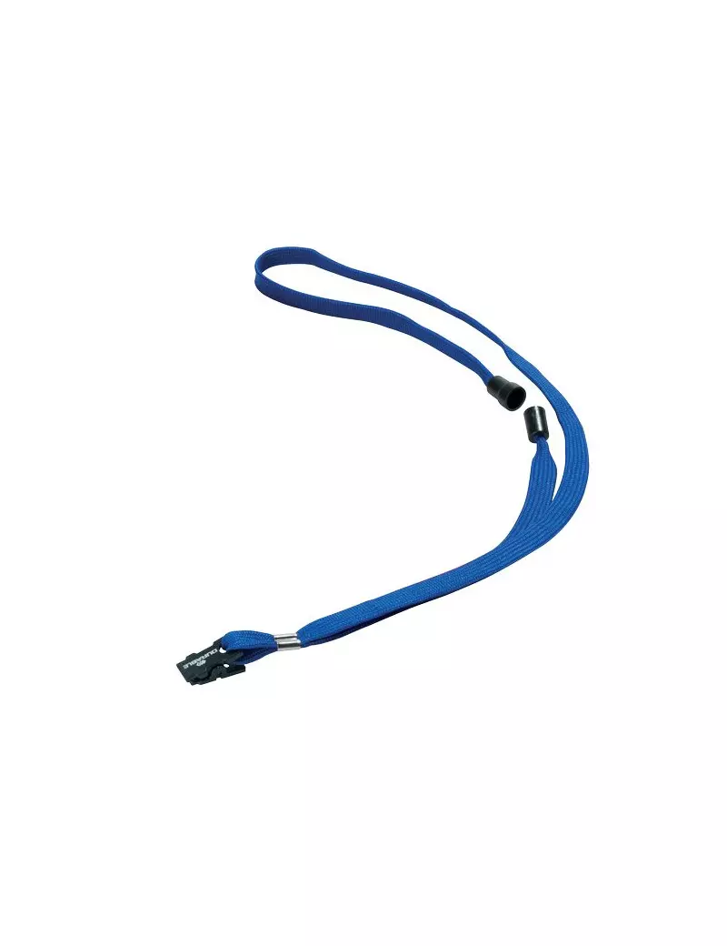 Cordoncino in Tessuto Durable - Blu - 44 cm (Conf. 10) Cordoncino in Tessuto Durable - Blu - 44 cm (Conf. 10)