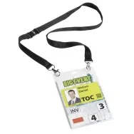 Portanome Maxi A6 Durable - con Busta A6 e Cordoncino Duo - 10,5x14,8 cm (Conf. 10)