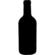 Lavagna Silhouette da Parete Securit - Nero - 53x31,1 cm - Bottiglia