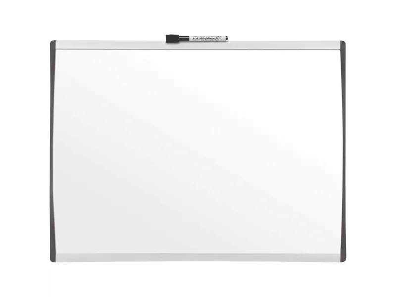 Lavagna Magnetica con Cornice Curva Rexel - 43x58,5 cm - Bianco