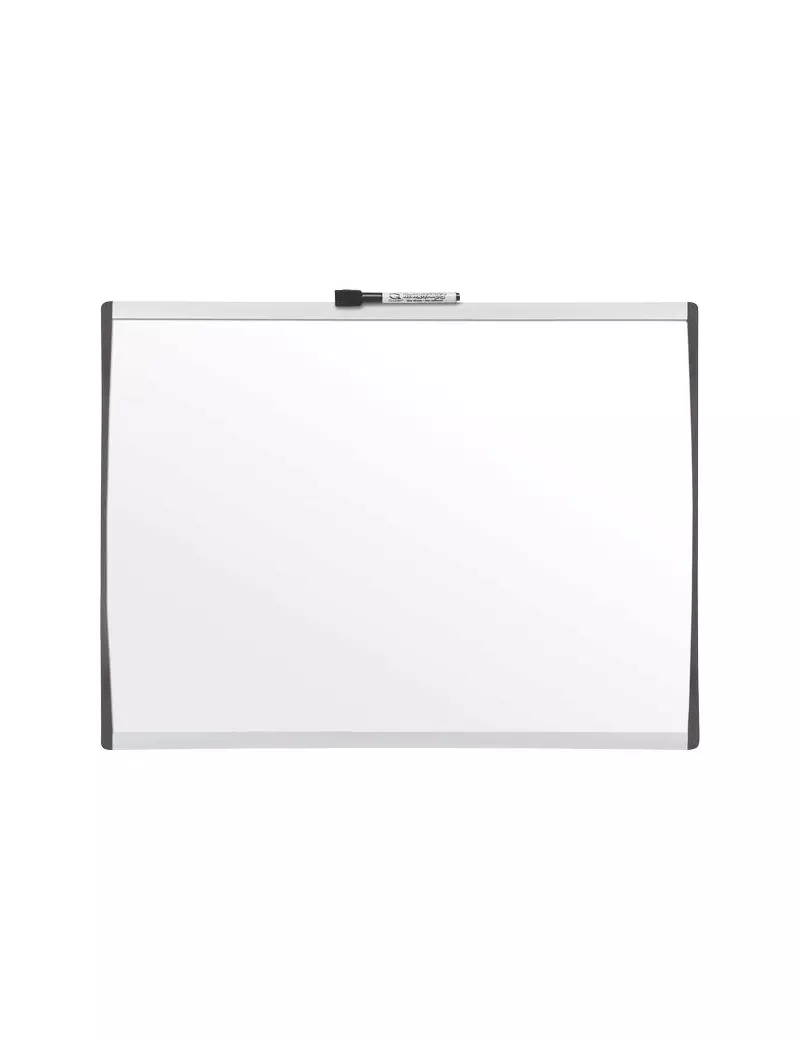 Lavagna Magnetica con Cornice Curva Rexel - 43x58,5 cm - Bianco Lavagna Magnetica con Cornice Curva Rexel - 43x58,5 cm - Bianco