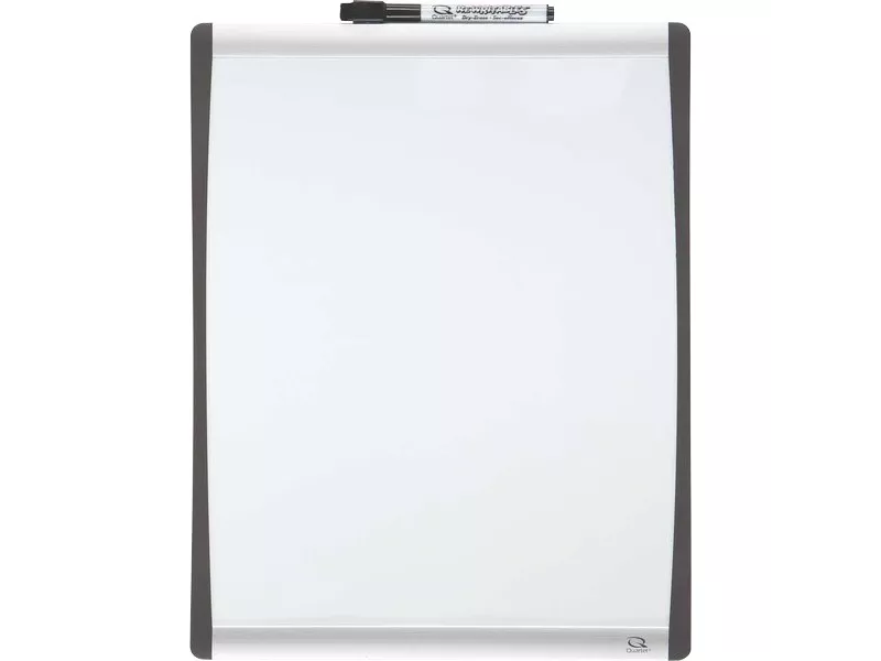 Lavagna Magnetica con Cornice Curva Rexel - 35,5x28 cm - Bianco