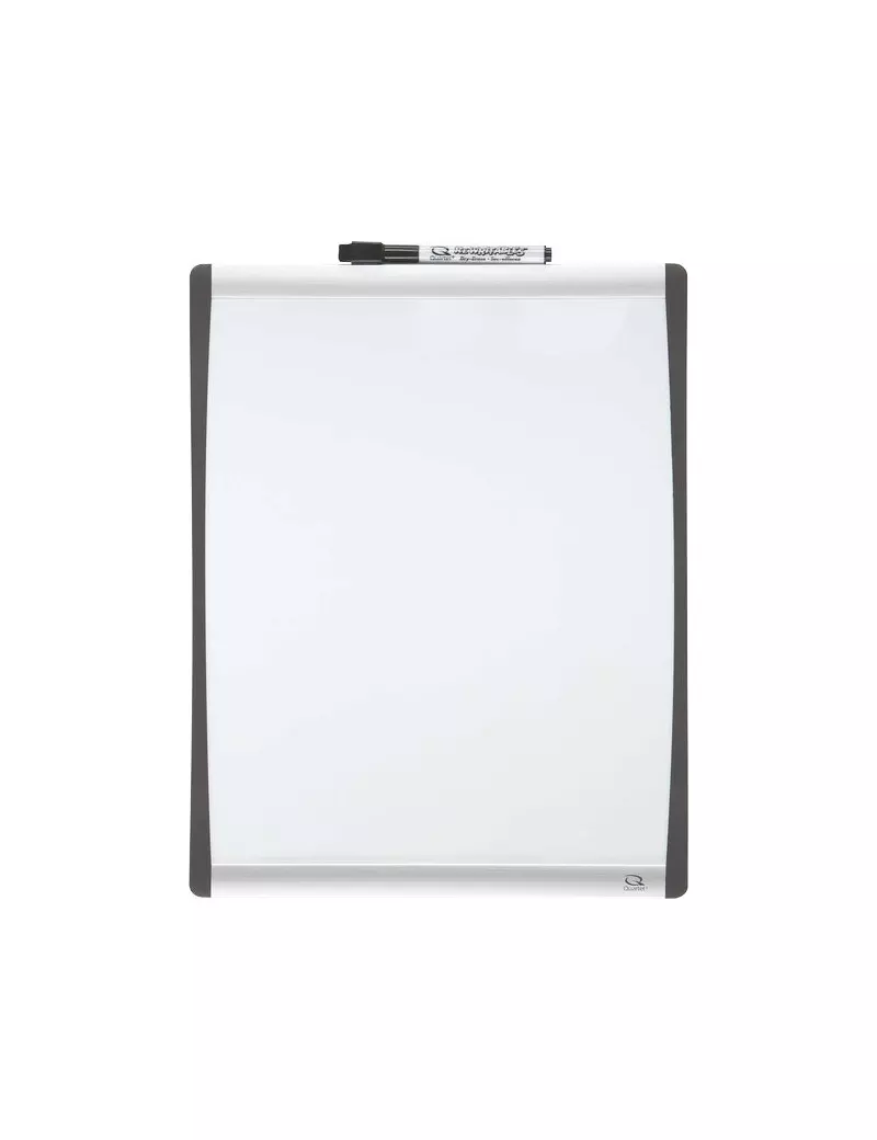 Lavagna Magnetica con Cornice Curva Rexel - 35,5x28 cm - Bianco Lavagna Magnetica con Cornice Curva Rexel - 35,5x28 cm - Bianco
