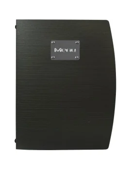 Portamenù Rio Securit - Nero - A4