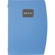 Portamenù Rio Securit - Azzurro - A4