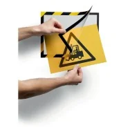 Cornice Adesiva Giallo/Nero Durable 4944-130 (Conf. 2)