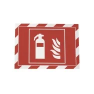 Cornice Adesiva Rosso/Bianco Durable (Conf. 2)