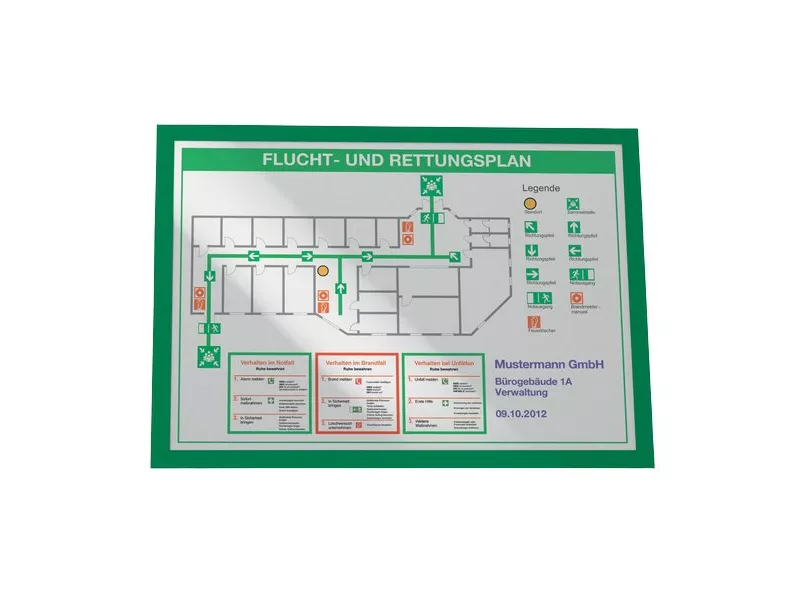 Cornice Adesiva Magaframe Durable - A3 - Verde (Conf. 2)