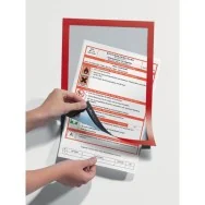 Cornice Adesiva Magaframe Durable - A4 - Rosso (Conf. 2)