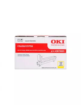 Tamburo Originale Oki 43870005 (Giallo 20000 pagine)