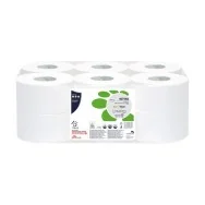 Carta Igienica Linea Biotech Antiodore Papernet - Jumbo Mini - 7,6 cm (Conf. 12)