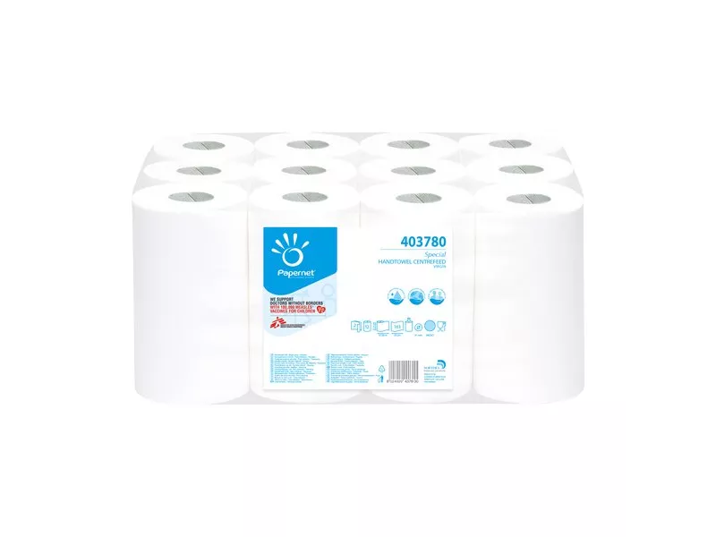 Asciugamani Papernet - 2 Veli - in Rotolo - 1x12 57 m (Conf. 12)