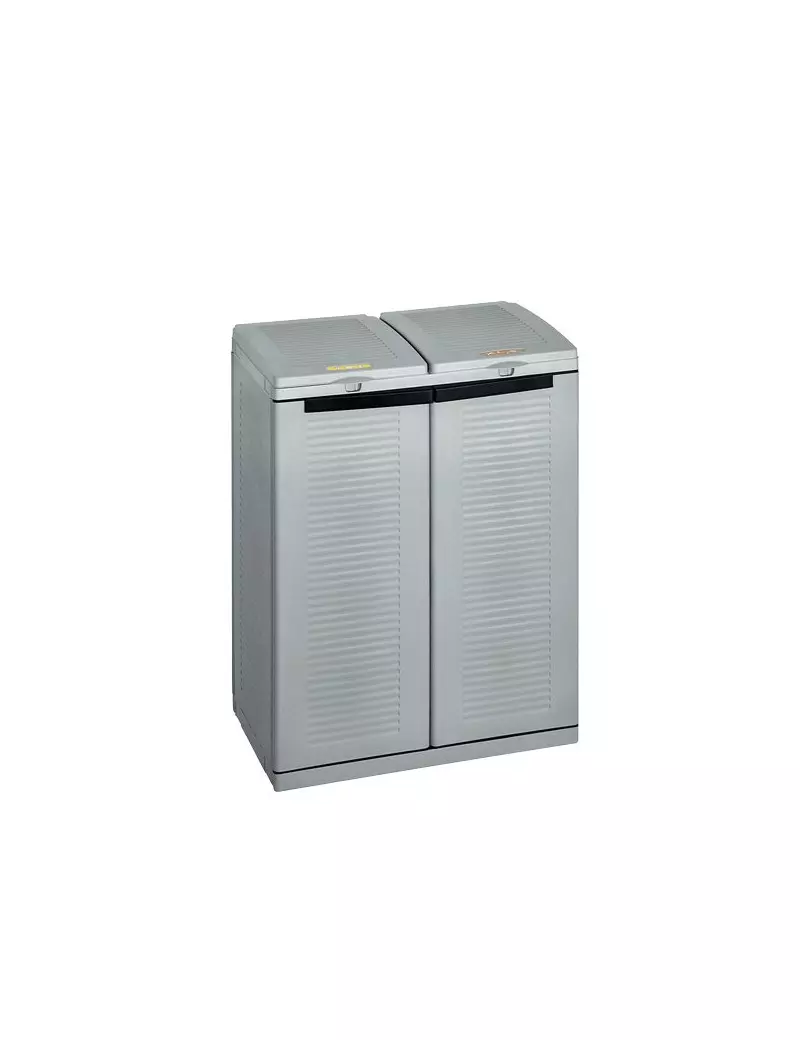 Armadio Portarifiuti Raccolta Differenziata Terry Store Age - 68x39x88,7 cm - 110 Litri