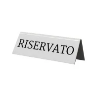 Set Segnaposto Riservato Securit (Conf. 5)