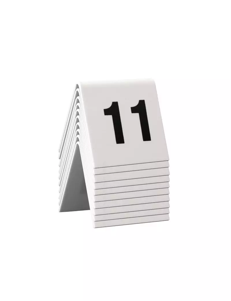 Segnaposto Set da n° 11 a n° 20 Securit (Conf. 10) Segnaposto Set da n° 11 a n° 20 Securit (Conf. 10)