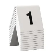 Segnaposto Set da n° 1 a n° 10 Securit (Conf. 10)