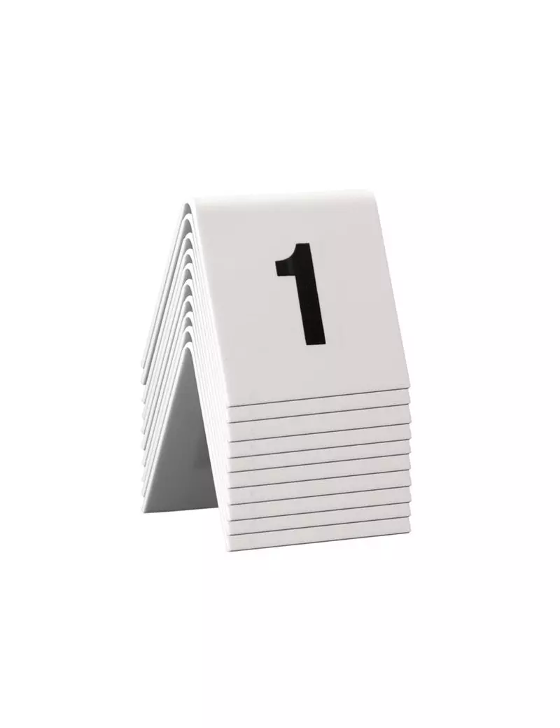 Segnaposto Set da n° 1 a n° 10 Securit (Conf. 10) Segnaposto Set da n° 1 a n° 10 Securit (Conf. 10)