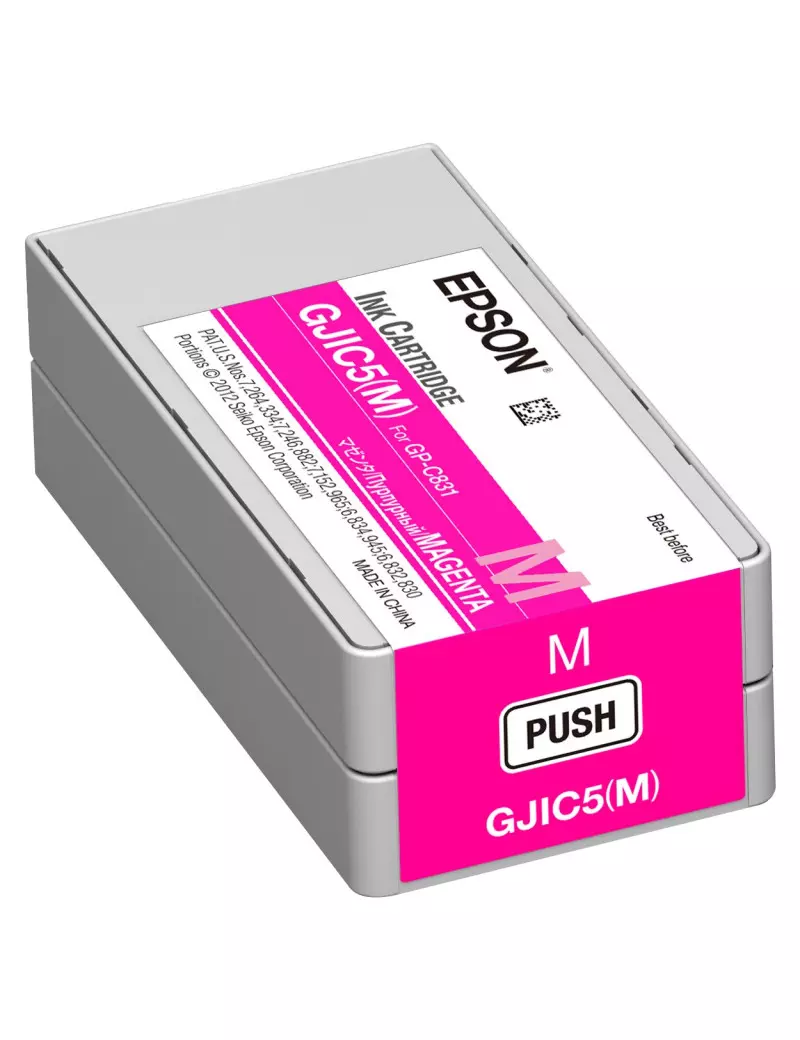 Cartuccia Originale Epson C13S020565 GJIC5(M) (Magenta 32.5ml) Cartuccia Originale Epson C13S020565 GJIC5(M) (Magenta 32.5ml)