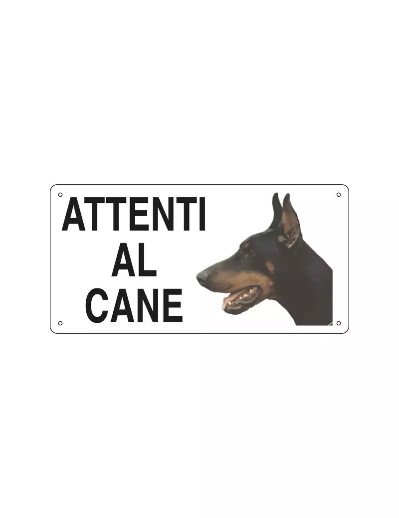 Cartello Attenti al cane ROTTWEILER