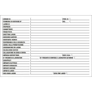 Cartello per la Comunicazione - Specifiche Lavori - 670x1000 mm