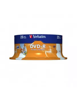 DVD Verbatim - DVD-R - 4,7GB - 16x - Spindle (Conf. 25)