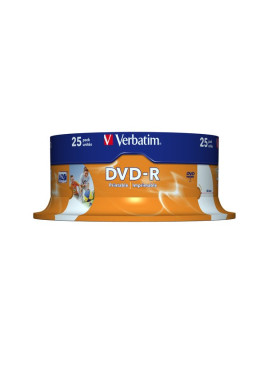DVD Verbatim - DVD-R - 4,7GB - 16x - Spindle (Conf. 25)