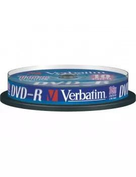 DVD Verbatim - DVD-R - 4,7GB - 16x - Spindle (Conf. 10)