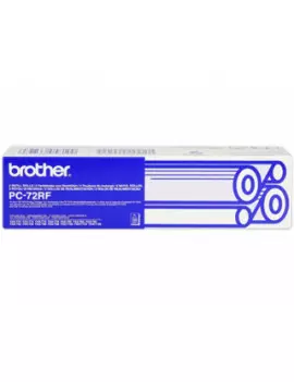 TTR Fax Originale Brother PC-72RF (Nero Conf. 2)