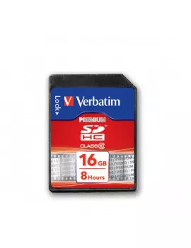 SD Memory Card Verbatim - SDHC Class 10 - 16GB