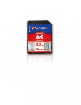SD Memory Card Verbatim - SDHC Class 10 - 32GB