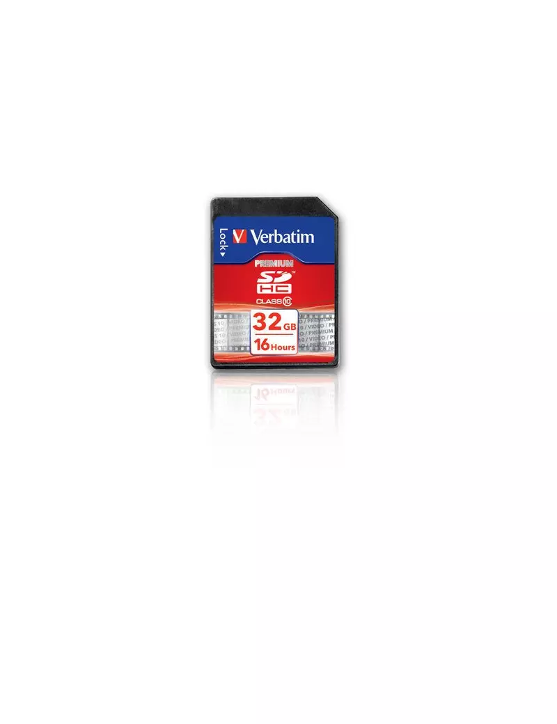 SD Memory Card Verbatim - SDHC Class 10 - 32GB SD Memory Card Verbatim - SDHC Class 10 - 32GB