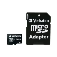 Flash Memory Card Verbatim - Micro SDHC Class 10 - 64GB