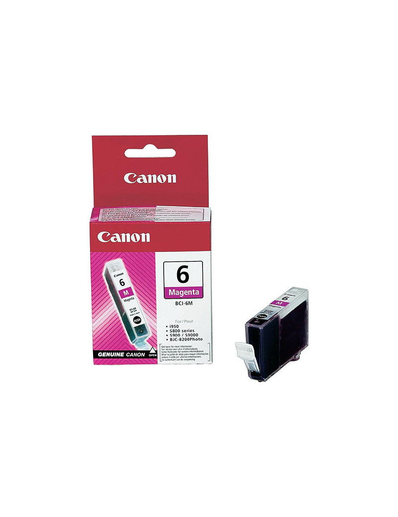 Cartuccia Originale Canon BCI-6M 4707A002 (Magenta) Cartuccia Originale Canon BCI-6M 4707A002 (Magenta)
