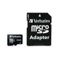 Flash Memory Card Verbatim - Micro SDHC Class 10 - 16GB