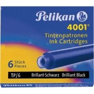Cartucce per Stilografiche 4001 TP/6 Pelikan - Nero (Conf. 6)