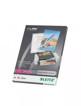 iLAM Pouches UDT - 125 micron - 30,3 x 42,6 cm - A3 (Conf. 100)