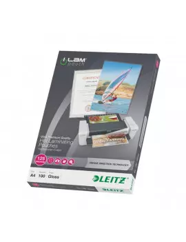 iLAM Pouches UDT - 125 micron - 21,6 x 30, 3cm - A4 (Conf. 100)