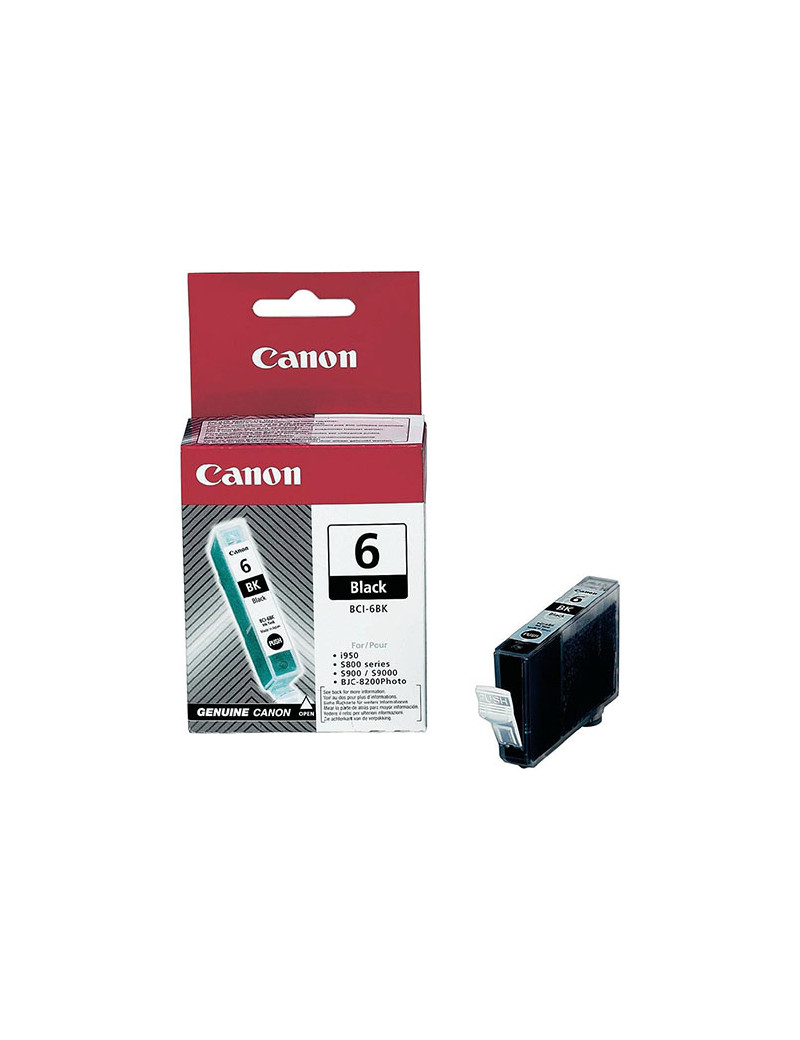 Cartuccia Originale Canon BCI-6BK 4705A002 (Nero)