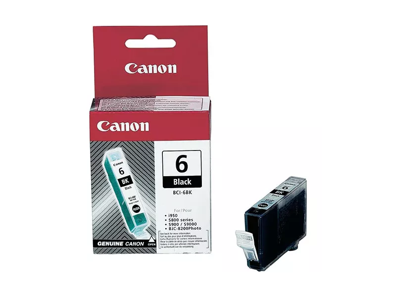 Cartuccia Originale Canon BCI-6BK 4705A002 (Nero)