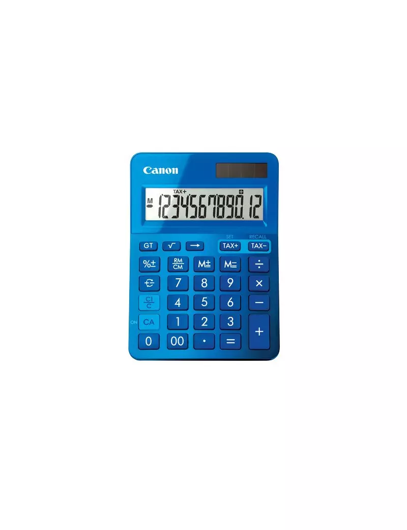 Calcolatrice da Tavolo Canon LS-123K - 9490B001 (Blu)