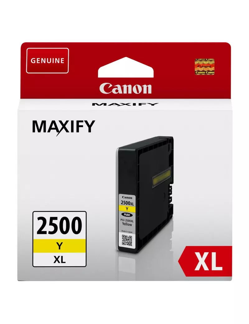 Cartuccia Originale Canon PGI-2500y XL 9267B001 (Giallo 1520 pagine) Cartuccia Originale Canon PGI-2500y XL 9267B001 (Giallo 1520 pagine)