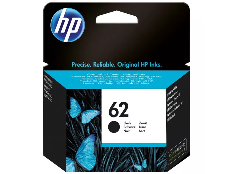Cartuccia Originale HP C2P04AE 62 (Nero 200 pagine) Cartuccia Originale HP C2P04AE 62 (Nero 200 pagine)