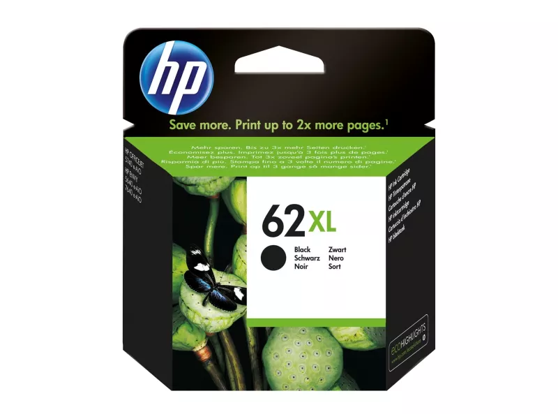 Cartuccia Originale HP C2P05AE 62 XL (Nero 600 pagine) Cartuccia Originale HP C2P05AE 62 XL (Nero 600 pagine)