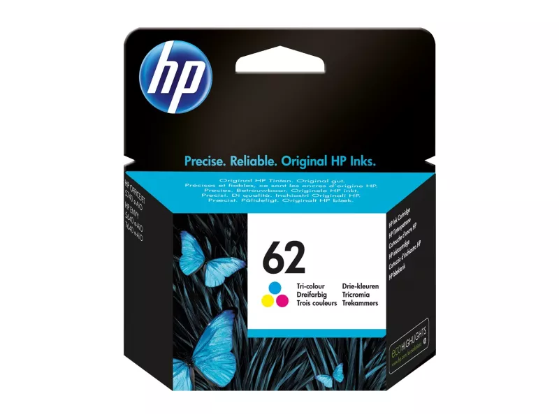 Cartuccia Originale HP C2P06AE 62 (Colore 165 pagine)